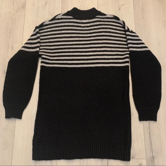 VOLCOM True To This Long Sweater Black and White - Picture 8 of 8